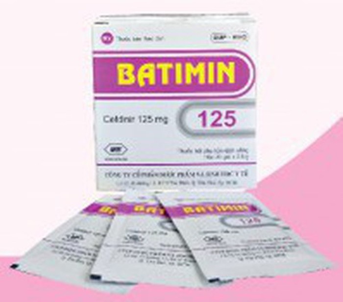 Thu hồi bột pha hỗn dịch uống Batimin 125 vì không đạt tiêu chuẩn định lượng