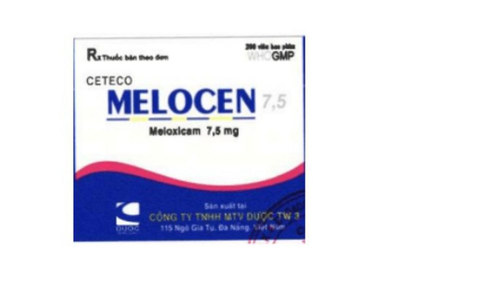 Đình chỉ lưu hành thuốc Ceteco Melocen 7,5 không đạt tiêu chuẩn chất lượng
