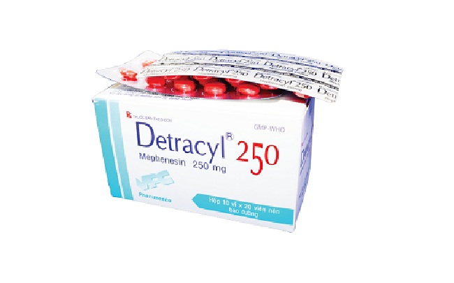 Đình chỉ lưu hành thuốc Viên nén bao đường Detracyl 250 không đạt tiêu chuẩn chất lượng