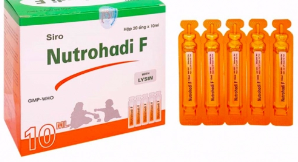 Ngày 13/7, Cục quản lý Dược thông báo thu hồi lô thuốc Siro Nutrohadi F không đạt chất lượng